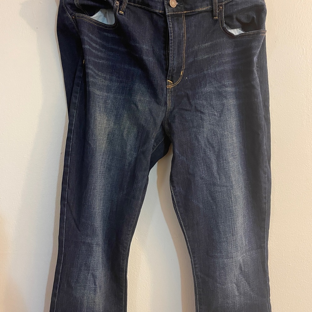 Old Navy Women Curvy Mid Rise 16 Tall Jeans